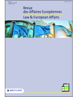 Revue des Affaires Européennes (Rev. Aff. Eur.)