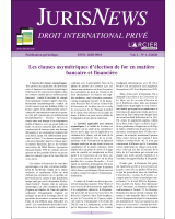JurisNews – Droit international privé