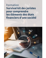 Survival kit des juristes pour comprendre les éléments des étas financiers d'une société