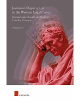 Justinian's Digest 9.2.51 in the Western Legal Canon