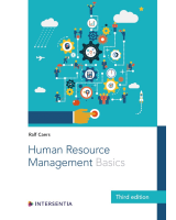 Human Resource Management: Basics (third edition)