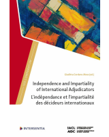 Independence and Impartiality of International Adjudicators