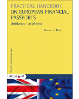 Practical Handbook on European Financial Passports
