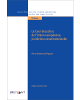 La Cour de justice de l'Union européenne, juridiction constitutionnelle