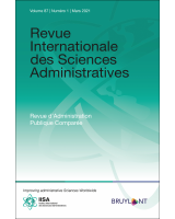 Revue Internationale des Sciences Administratives 2021/1