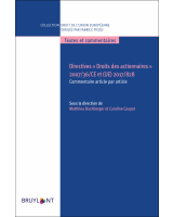 Directives "Droits des actionnaires" 2007/36/CE et (UE) 2017/828