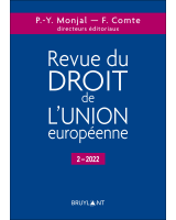 Revue de droit de l'Union européenne 2022/2