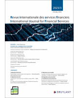 Revue internationale des services financiers 2023/3