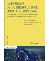 La fabrique de la jurisprudence sociale européenne