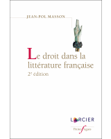 Le droit dans la littérature française