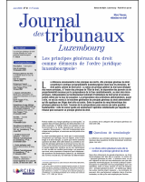Journal des tribunaux Luxembourg 2022/3