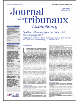 Journal des tribunaux Luxembourg 2022/5