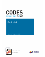 Code essentiel – Droit civil 2022