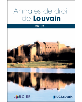 Annales de droit de Louvain 2021/2