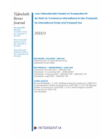  Tijdschrift voor Internationale Handel en Transportrecht / Revue de Droit du Commerce International et des Transports / Journal for International Trade and Transport Law    