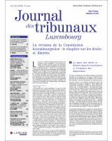 Journal des tribunaux Luxembourg 2023/4