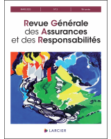Revue Générale des Assurances et des Responsabilités 2023/3