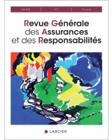Revue Générale des Assurances et des Responsabilités 2023/5