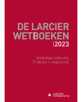 De Larcier Wetboeken editie 2023 - Volledige collectie