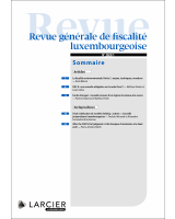 Revue générale de fiscalité luxembourgeoise - 2023/1