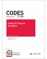Code annoté – Code du tribunal de police