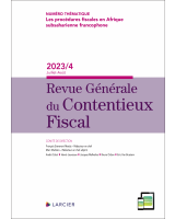 Revue Générale du Contentieux Fiscal 2023/4