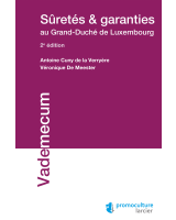 Sûretés et garanties au Grand-Duché de Luxembourg