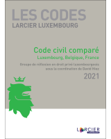 Code Larcier Luxembourg – Code civil comparé