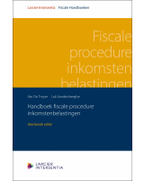 Handboek fiscale procedure inkomstenbelastingen (veertiende editie)