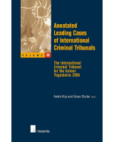 Annotated Leading Cases of International Criminal Tribunals - volume 30