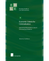 Economic Criteria for Criminalization