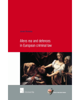 Mens rea and defences in European criminal law