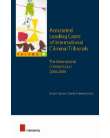 Annotated Leading Cases of International Criminal Tribunals - volume 40