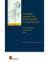 Annotated Leading Cases of International Criminal Tribunals - volume 41