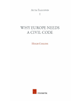 Why Europe Needs a Civil Code