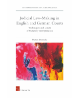 Judicial Law-Making in English and German Courts