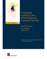 Annotated Leading Cases of International Criminal Tribunals - volume 49