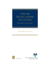 The Sir Hugh Laddie Lectures