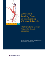 Annotated Leading Cases of International Criminal Tribunals - volume 58