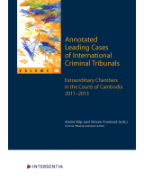 Annotated Leading Cases of International Criminal Tribunals - volume 60