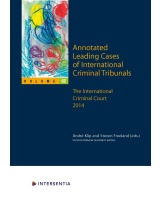 Annotated Leading Cases of International Criminal Tribunals - volume 62