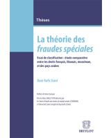 La théorie des fraudes spéciales