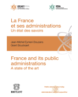 La France et ses administrations – Un état des savoirs