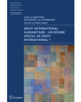 Droit international humanitaire : un régime spécial de droit international ?