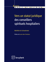 Vers un statut juridique des conseillers spirituels hospitaliers