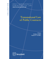 Transnational Law of Public Contracts 