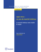 1992-2012 : 20 ans de marché intérieur
