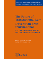 The Future of Transnational Law / L'avenir du droit transnational