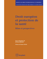 Droit européen et protection de la santé