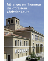 Mélanges en l'honneur du Professeur Christian Louit